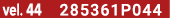 vel. 44 285361P044