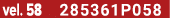 vel. 58 285361P058