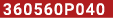 360560P040