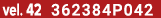 vel. 42 362384P042