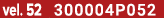 vel. 52 300004P052