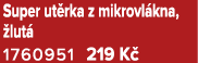 Super ut rka z mikrovl kna, lut  1760951 219 K 