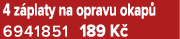 4 z platy na opravu okap 6941851 189 K 