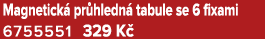 Magnetick pr hledn  tabule se 6 fixami 6755551 329 K 