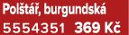Pol t , burgundsk  5554351 369 K 
