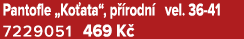 Pantofle „Ko ata“, p rodn  vel. 36 41 7229051 469 K  