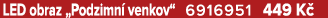 LED obraz „Podzimn venkov“ 6916951 449 K 