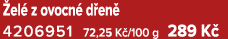  el z ovocn  d en  4206951 72,25 K /100 g 289 K 