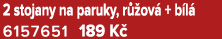 2 stojany na paruky, r ov  + b l  6157651 189 K 