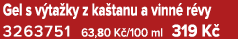Gel s v ta ky z ka tanu a vinn r vy 3263751 63,80 K /100 ml 319 K 