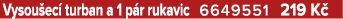 Vysou ec turban a 1 p r rukavic 6649551 219 K 