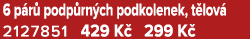 6 p r podp rn ch podkolenek, t lov  2127851 429 K  299 K 
