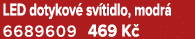 LED dotykov sv tidlo, modr  6689609 469 K 