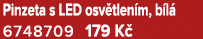 Pinzeta s LED osv tlen m, b l 6748709 179 K 
