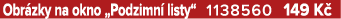 Obr zky na okno „Podzimn listy“ 1138560 149 K 