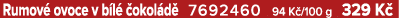 Rumov ovoce v b l   okol d  7692460 94 K /100 g 329 K 
