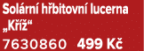 Sol rn h bitovn  lucerna „K   “ 7630860 499 K 