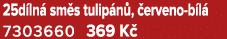 25d ln sm s tulip n ,  erveno b l  7303660 369 K 