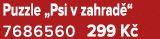 Puzzle „Psi v zahrad “ 7686560 299 K 