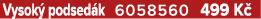 Vysok podsed k 6058560 499 K 