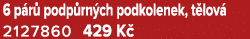 6 p r podp rn ch podkolenek, t lov  2127860 429 K 