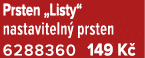 Prsten „Listy“ nastaviteln prsten 6288360 149 K 