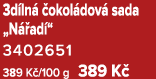 3d ln  okol dov  sada „N  ad “ 3402651﻿ 389 K /100 g 389 K 