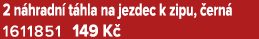 2 n hradn t hla na jezdec k zipu,  ern  1611851﻿﻿ 149 K 