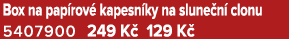 Box na pap rov kapesn ky na slune n  clonu 5407900 249 K  129 K 