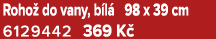Roho do vany, b l  98 x 39 cm 6129442 369 K 
