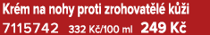 Kr m na nohy proti zrohovat l k  i 7115742 332 K /100 ml 249 K 