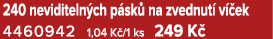 240 neviditeln ch p sk na zvednut  v  ek 4460942 1,04 K /1 ks 249 K 