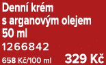 Denn kr m s arganov m olejem 50 ml 1266842 658 K /100 ml 329 K 