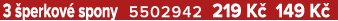 3 perkov  spony 5502942 219 K  149 K 
