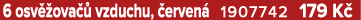 6 osv ova   vzduchu,  erven  1907742 179 K 