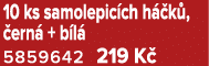 10 ks samolepic ch h k ,  ern  + b l  5859642 219 K 