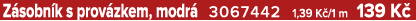 Z sobn k s prov zkem, modr 3067442 1,39 K /1 m 139 K 