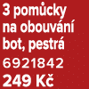 3 pom cky na obouv n bot, pestr  6921842 249 K 