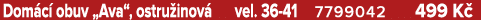 Dom c obuv „Ava“, ostru inov  vel. 36 41 7799042 499 K 