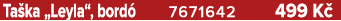 Ta ka „Leyla“, bord 7671642 499 K 