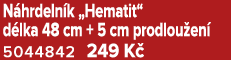 N hrdeln k „Hematit“ d lka 48 cm + 5 cm prodlou en 5044842 249 K 