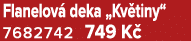 Flanelov deka „Kv tiny“ 7682742 749 K 