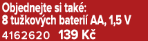 Objednejte si tak : 8 tu kov ch bateri AA, 1,5 V 4162620 139 K 