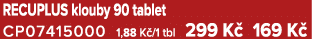 RECUPLUS klouby 90 tablet CP07415000 1,88 K /1 tbl 299 K 169 K 