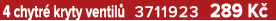 4 chytr kryty ventil  3711923 289 K 