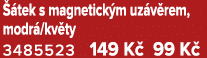  tek s magnetick m uz v rem, modr /kv ty 3485523 149 K  99 K 