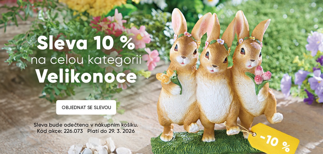 Sleva 10 % na celou kategorii Velikonoce