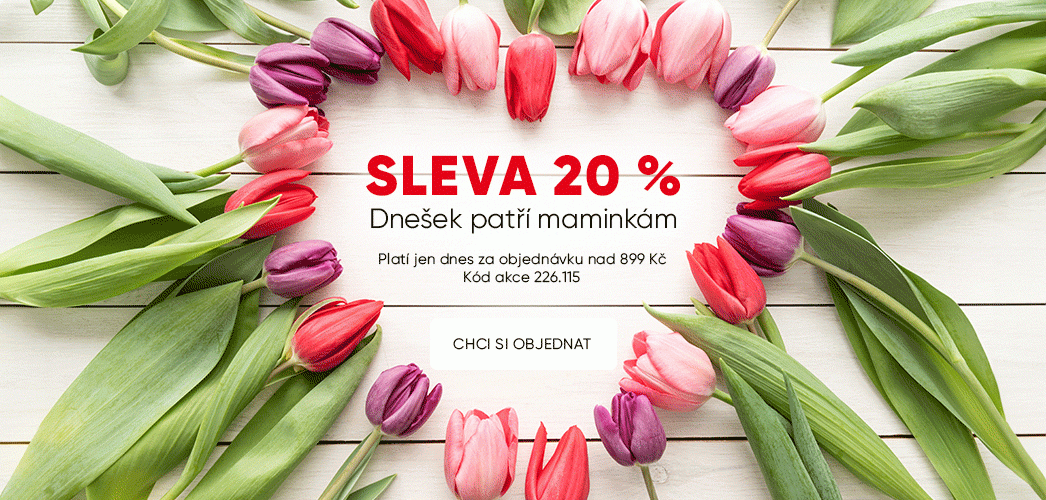 DEN MATEK - sleva 20 % na vše